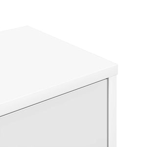 Ράφι Γωνίας Τοίχου Λευκό 48 x 48 x 120 εκ. Επεξεργασμένο Ξύλο - Pakobazaar