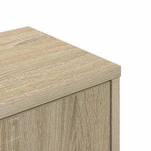 Ράφι Γωνίας Τοίχου Sonoma Δρυς 48 x 48 x 120 εκ. - Pakobazaar