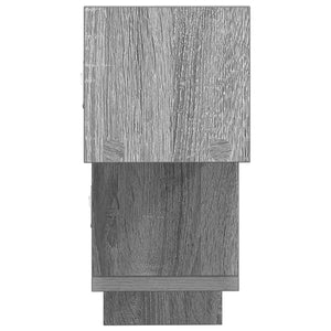 Ράφι Τοίχου Γκρι Sonoma 48 x 15 x 42 εκ Επεξεργασμένο Ξύλο - Pakobazaar
