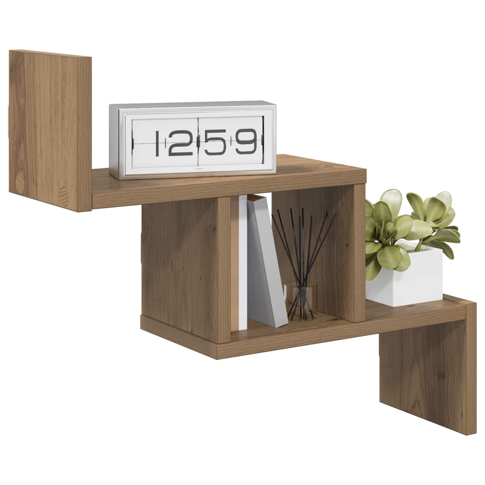 Ράφι Τοίχου Artisan Δρυς 48 x 15 x 42 εκ Επεξεργασμένο Ξύλο