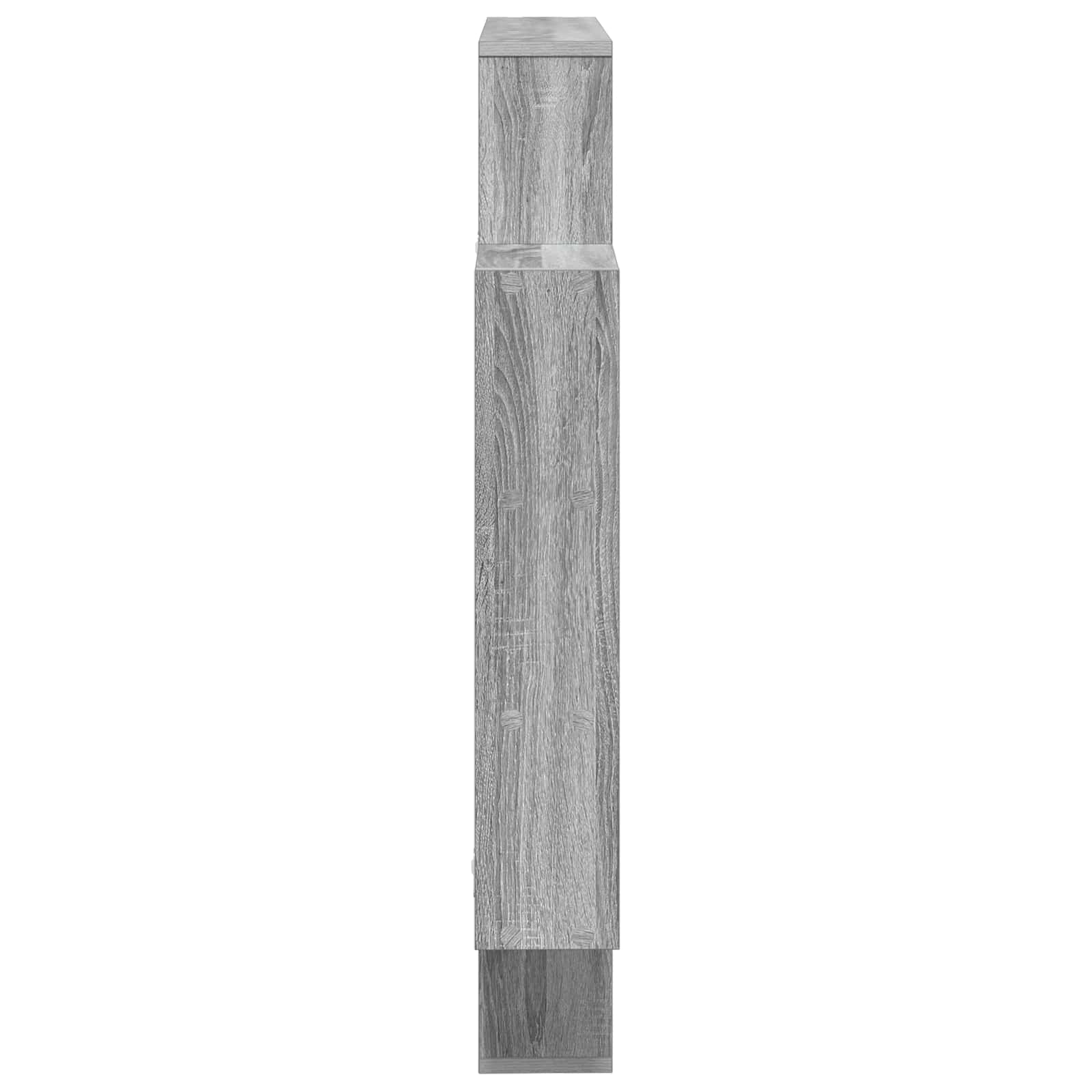 Ράφι Τοίχου Γκρι Sonoma 100 x 13 x 100 εκ Επεξεργασμένο Ξύλο