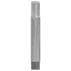 Ράφι Τοίχου Γκρι Sonoma 100 x 13 x 100 εκ Επεξεργασμένο Ξύλο - Pakobazaar