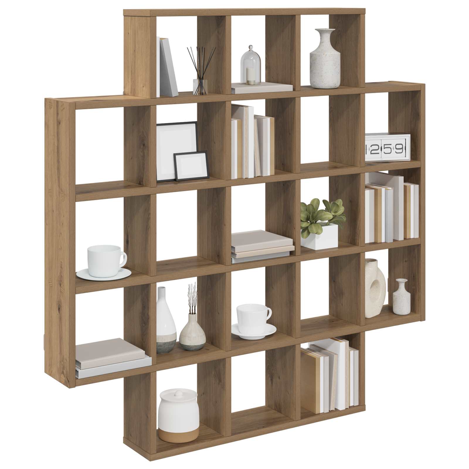 Ράφι Τοίχου Artisan Δρυς 100 x 13 x 100 εκ Επεξεργασμένο Ξύλο - Pakobazaar