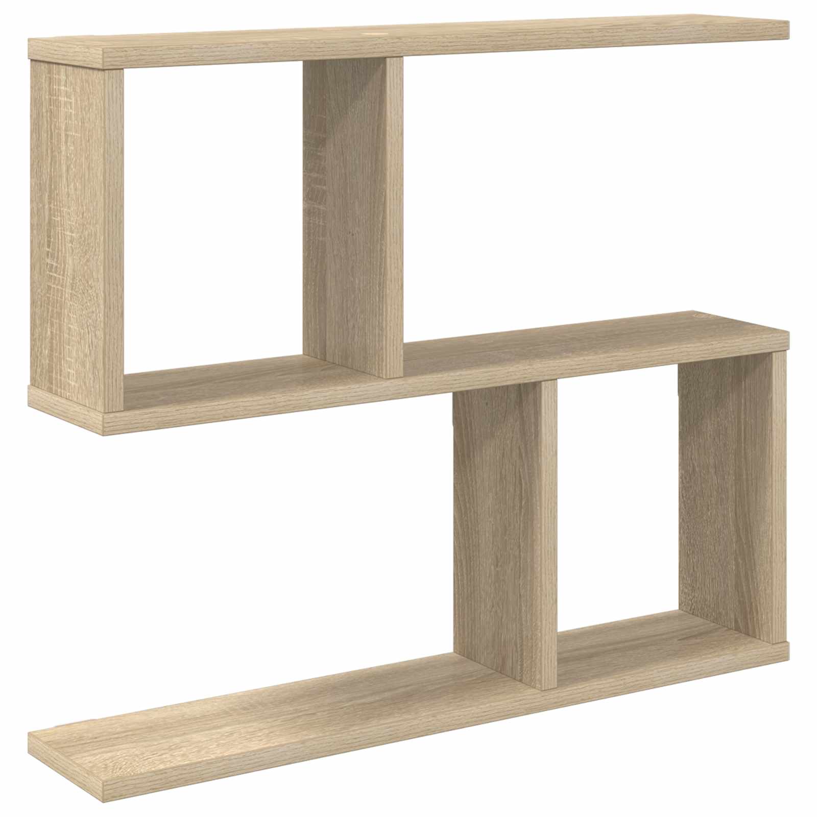 Ράφι Τοίχου Sonoma Δρυς 60 x 12 x 50,5 εκ Επεξεργασμένο Ξύλο