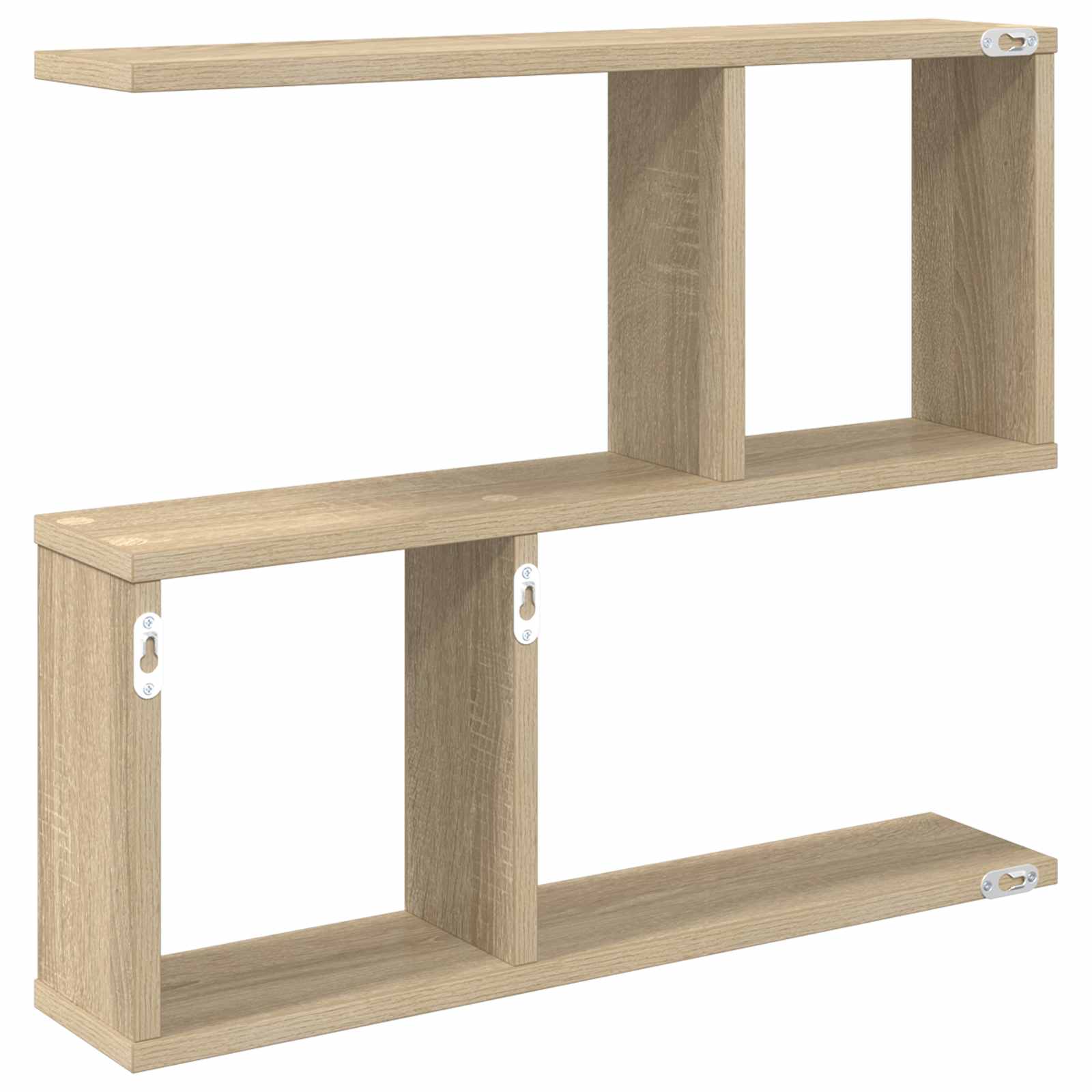 Ράφι Τοίχου Sonoma Δρυς 60 x 12 x 50,5 εκ Επεξεργασμένο Ξύλο