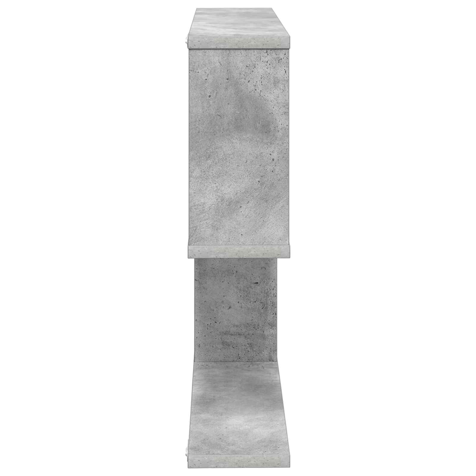 Ράφι Τοίχου Γκρι Σκυροδέματος 60 x 12 x 50,5 εκ - Pakobazaar