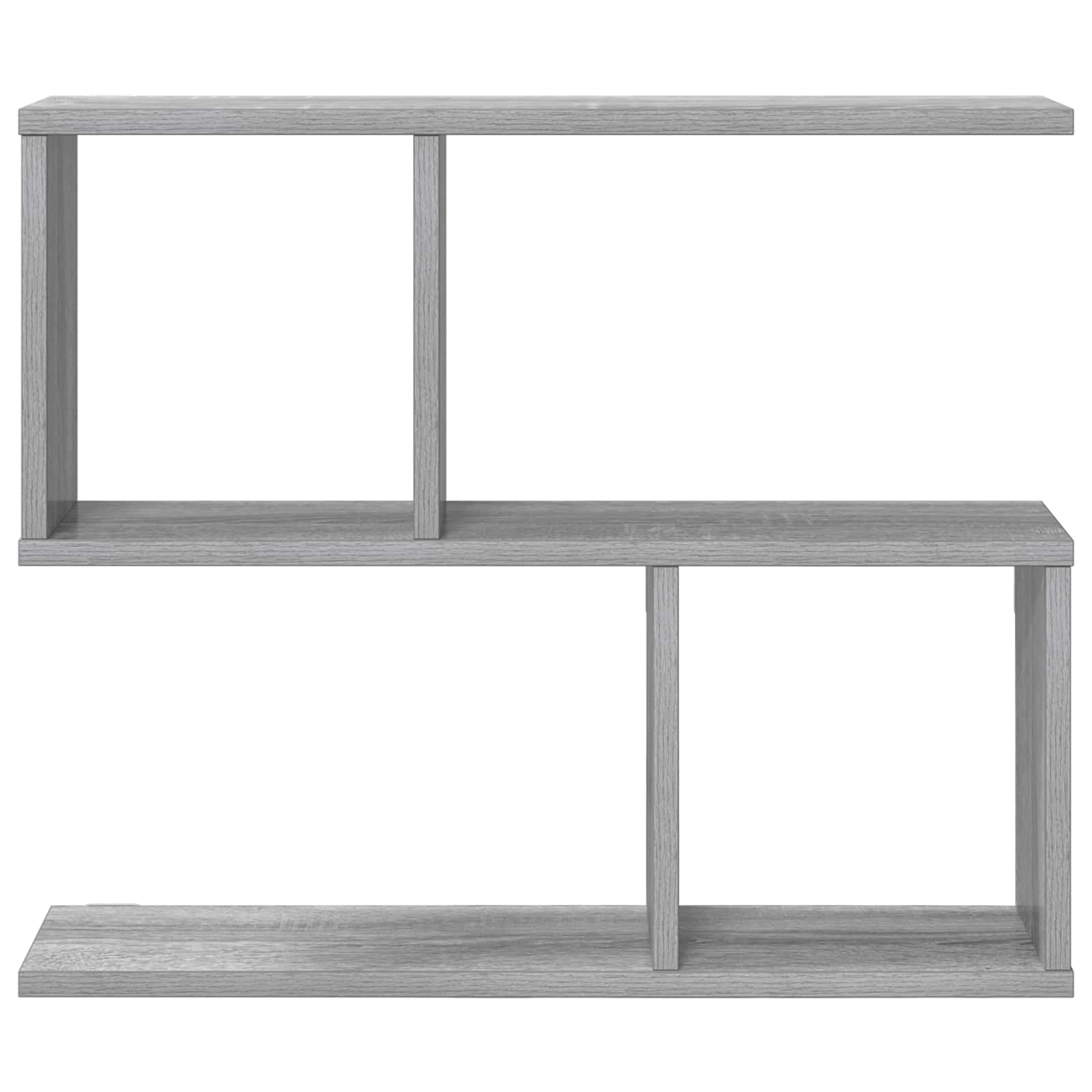 Ράφι Τοίχου Γκρι Sonoma 60 x 12 x 50,5 εκ Επεξεργασμένο Ξύλο