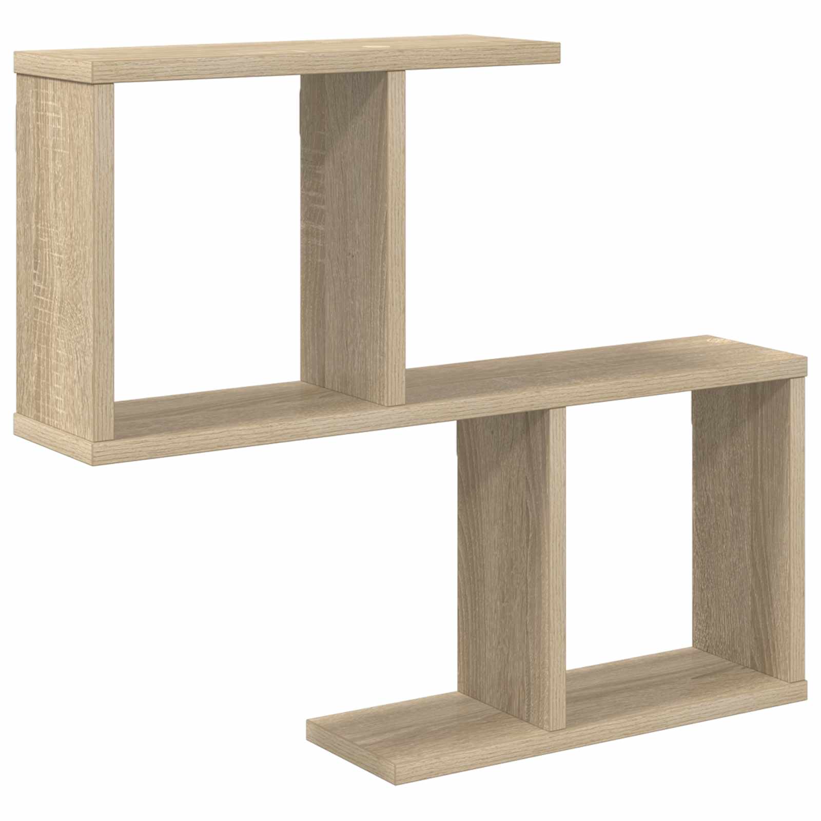 Ράφι Τοίχου Sonoma Δρυς 60 x 12 x 50,5 εκ Επεξεργασμένο Ξύλο