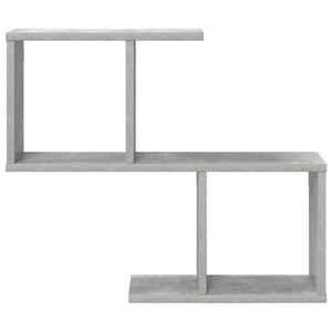Ράφι Τοίχου Γκρι Σκυροδέματος 60 x 12 x 50,5 εκ - Pakobazaar