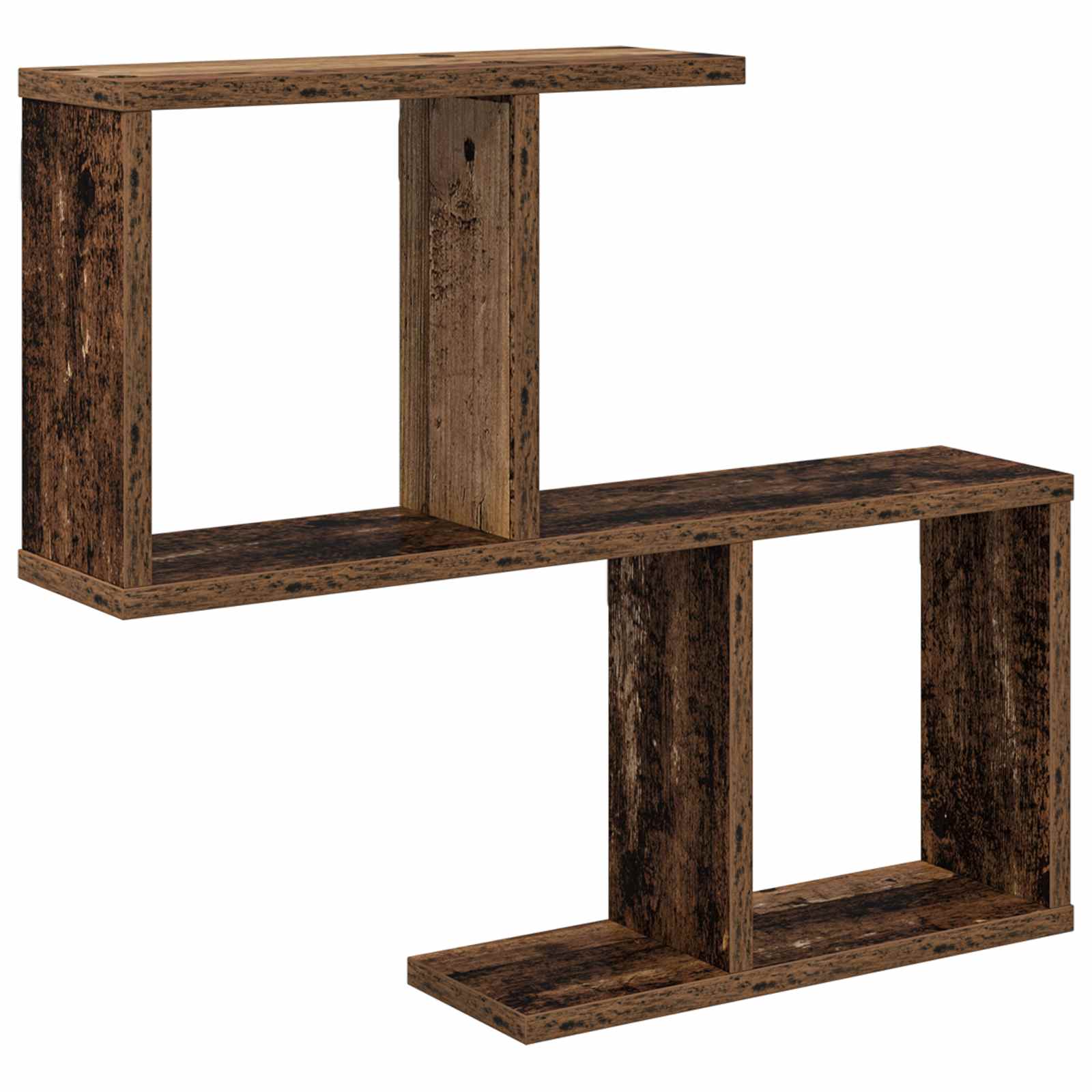 Ράφι Τοίχου Παλαιωμένο ξύλο 60 x 12 x 50,5 εκ - Pakobazaar