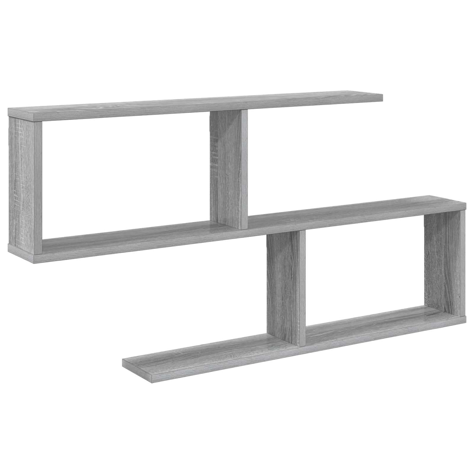 Ράφι Τοίχου Γκρι Sonoma 100 x 12 x 50,5 εκ Επεξεργασμένο Ξύλο - Pakobazaar