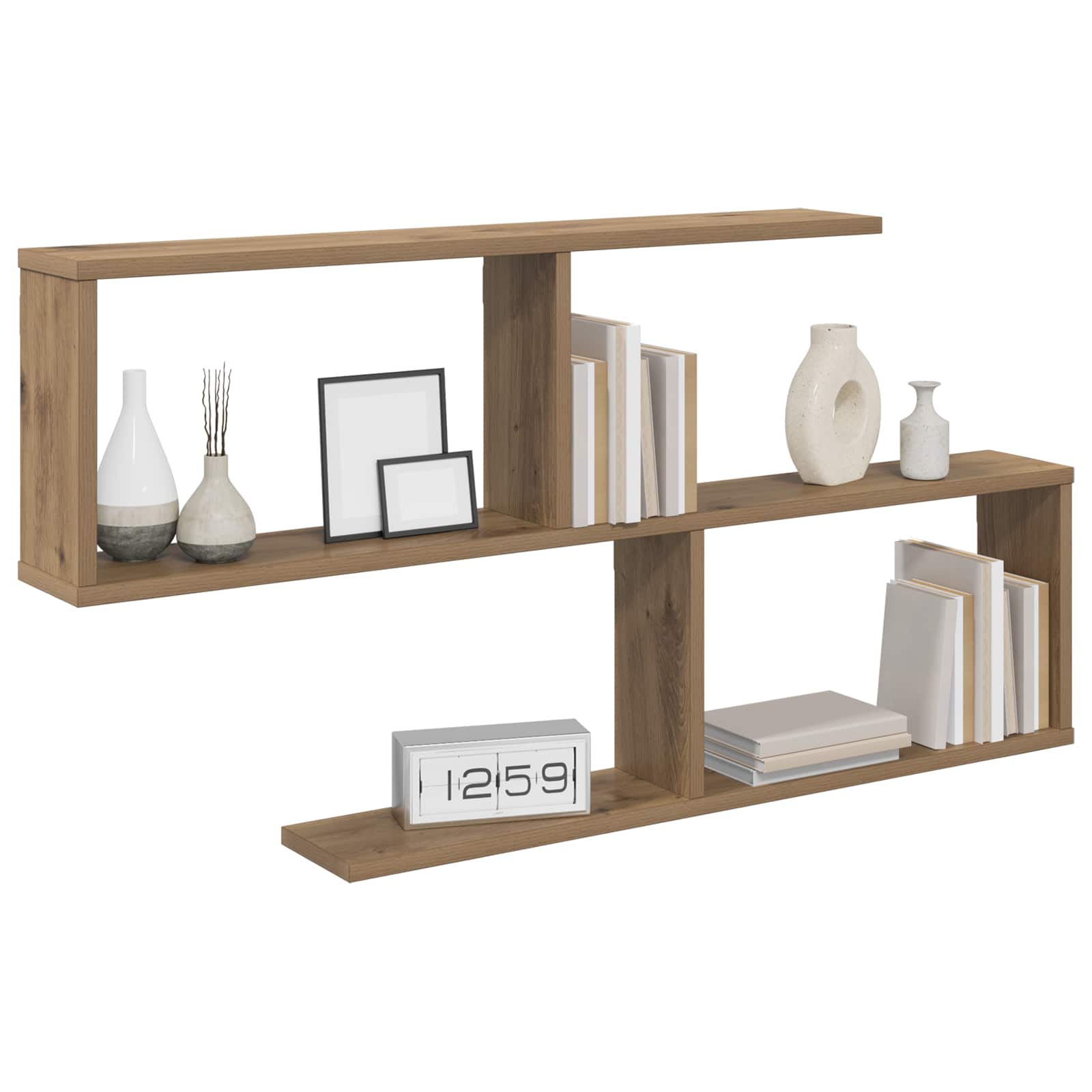 Ράφι Τοίχου Artisan Δρυς 100 x 12 x 50,5 εκ Επεξεργασμένο Ξύλο