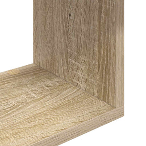 Ράφι Τοίχου Sonoma Δρυς 80 x 12 x 79,5 εκ Επεξεργασμένο Ξύλο - Pakobazaar