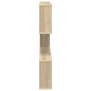 Ράφι Τοίχου Sonoma Δρυς 80 x 12 x 79,5 εκ Επεξεργασμένο Ξύλο - Pakobazaar