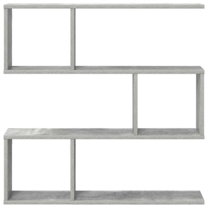 Ράφι Τοίχου Γκρι Σκυροδέματος 80 x 12 x 79,5 εκ - Pakobazaar