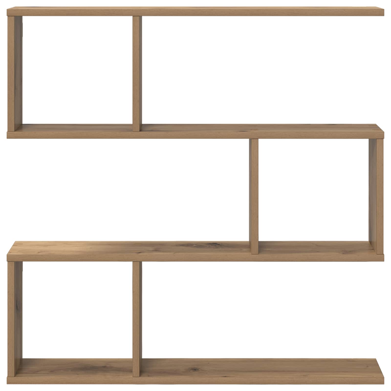 Ράφι Τοίχου Artisan Δρυς 80 x 12 x 79,5 εκ Επεξεργασμένο Ξύλο