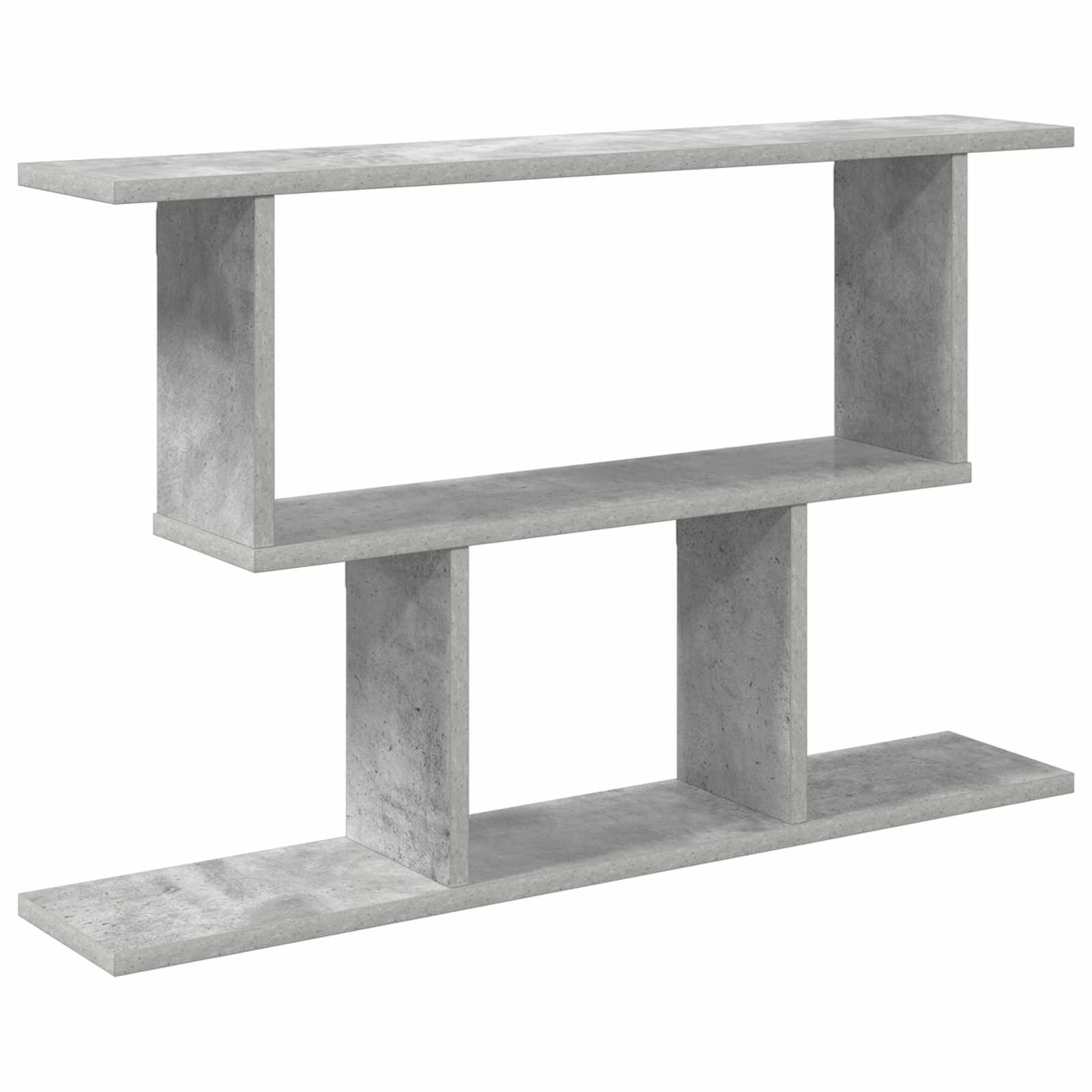 Ράφι Τοίχου Γκρι Σκυροδέματος 80 x 15 x 50,5 εκ - Pakobazaar