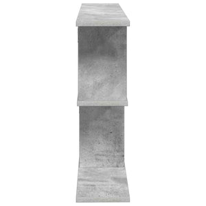 Ράφι Τοίχου Γκρι Σκυροδέματος 80 x 15 x 50,5 εκ - Pakobazaar
