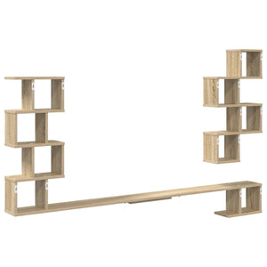 Ράφι Τηλεόρασης Τοίχου Sonoma Δρυς 180 x 15 x 94 εκ - Pakobazaar