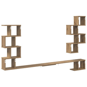Ράφι Τηλεόρασης Τοίχου Artisan Δρυς 160 x 15 x 94 εκ - Pakobazaar