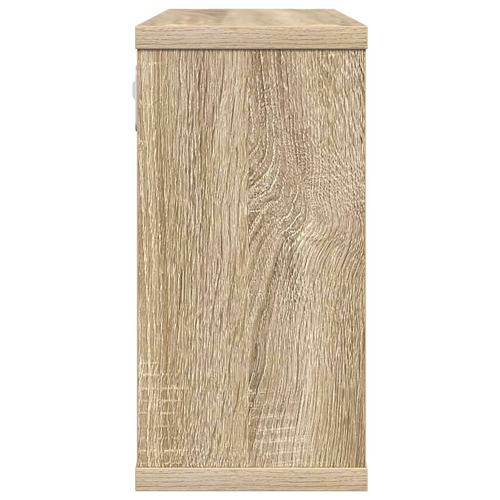 Κρεμαστά ράφια 2 pcs Sonoma Δρυς 80 x 15 x 30 εκ
