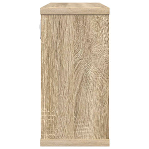 Κρεμαστά ράφια 2 pcs Sonoma Δρυς 80 x 15 x 30 εκ - Pakobazaar