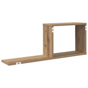 Κρεμαστά ράφια 2 pcs Artisan Δρυς 80 x 15 x 30 εκ - Pakobazaar