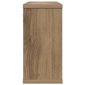 Κρεμαστά ράφια 2 pcs Artisan Δρυς 80 x 15 x 30 εκ - Pakobazaar