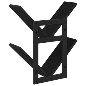 Ράφι Τοίχου 2 pcs Μαύρη Δρυς 43 x 15 x 47 εκ Επεξεργασμένο Ξύλο - Pakobazaar