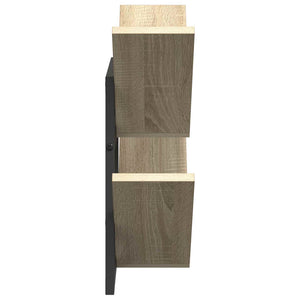 Ράφι Τοίχου 2 pcs Sonoma Δρυς 43 x 15 x 47 εκ - Pakobazaar