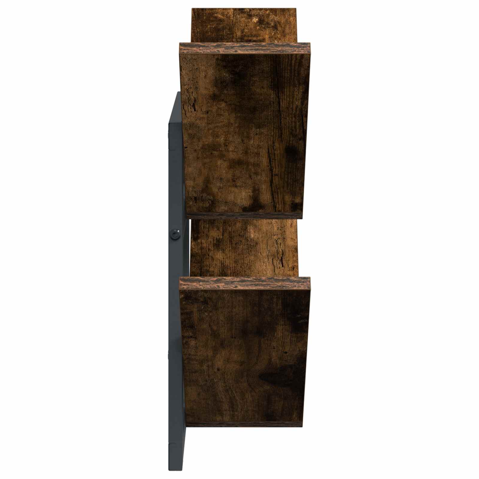 Ράφι Τοίχου Καπνισμένο Ξύλο Δρυός 43 x 15 x 47 εκ