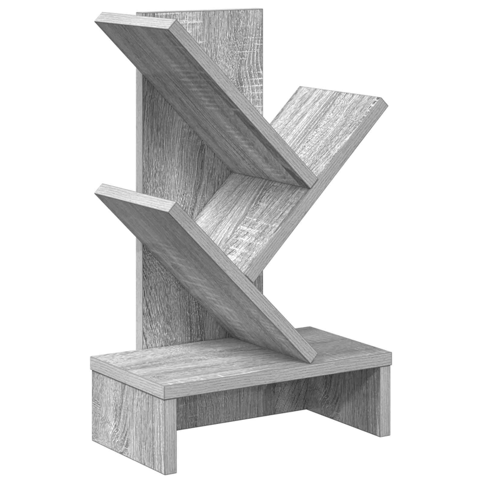 Ράφι Δέντρων 3-Επιπέδων 30 x 18 x 48 εκ Επεξεργασμένο Ξύλο - Pakobazaar