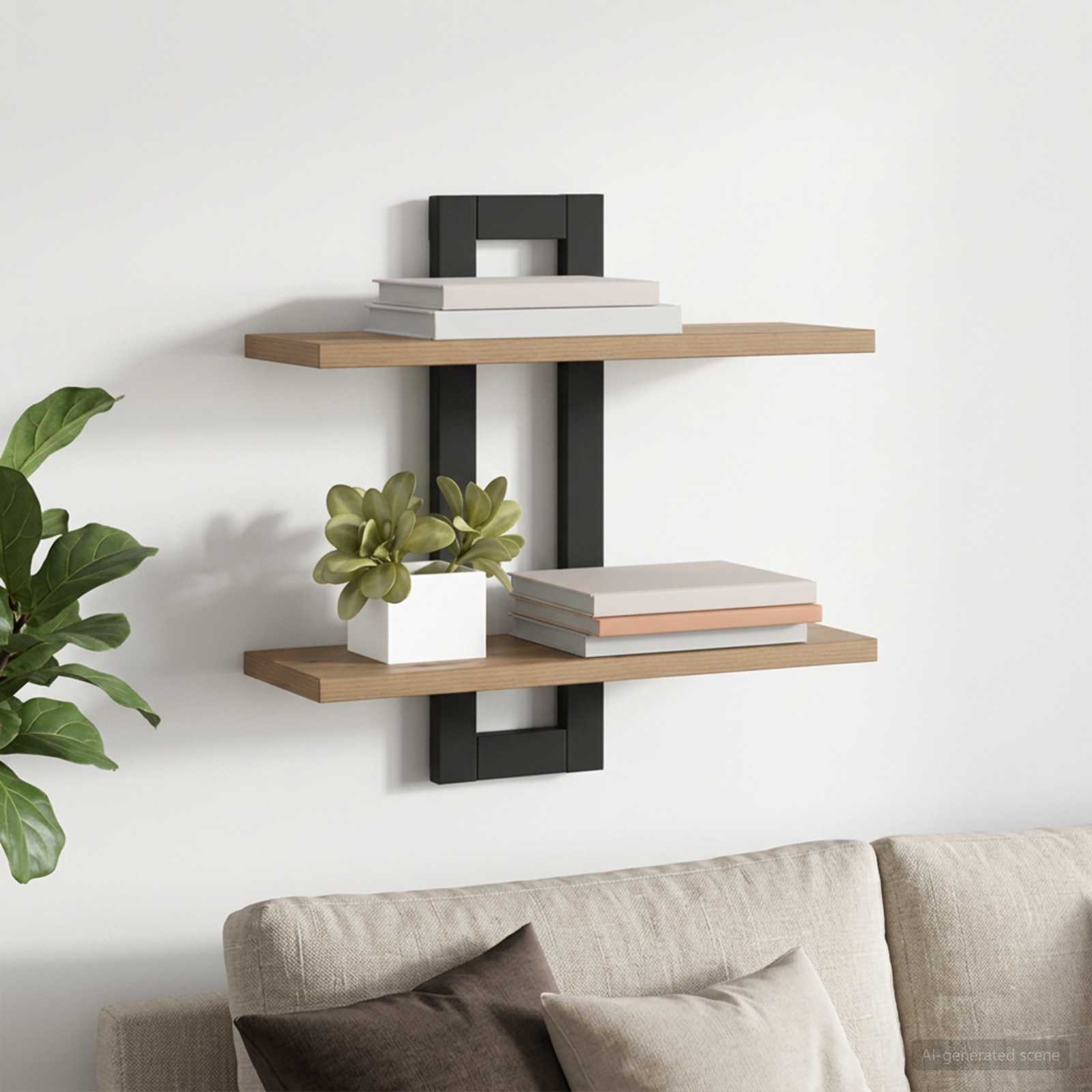 Κρεμαστά ράφια Artisan Δρυς 40 x 15 x 40 εκ Επεξεργασμένο Ξύλο - Pakobazaar
