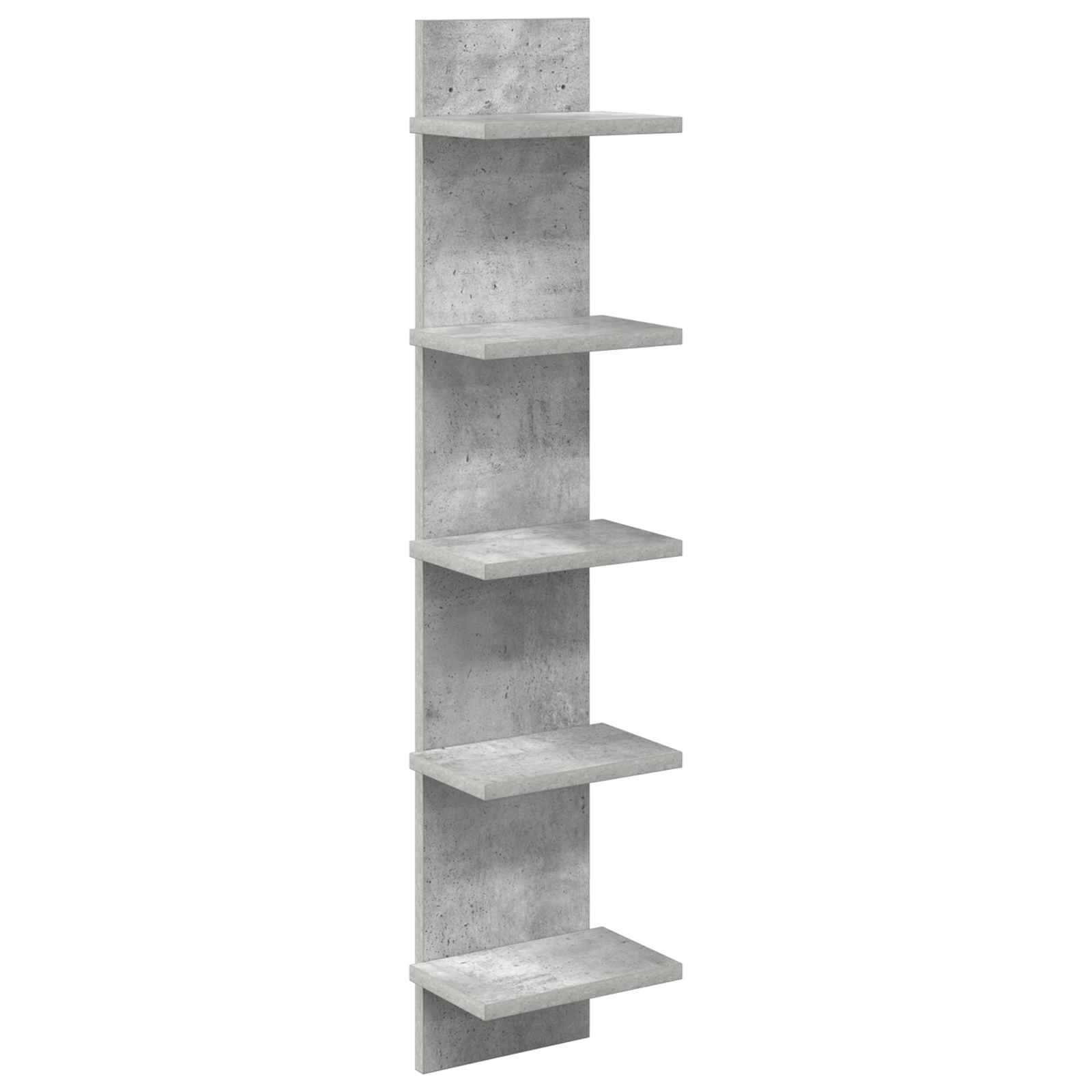 Ράφι Τοίχου Γκρι Σκυροδέματος 22 x 15 x 100 εκ