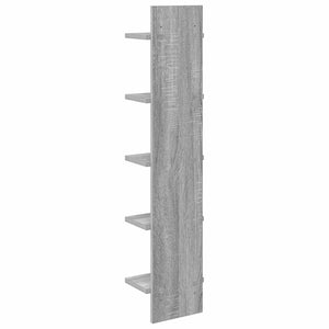 Ράφι Τοίχου Γκρι Sonoma 22 x 15 x 100 εκ Επεξεργασμένο Ξύλο - Pakobazaar