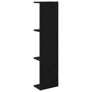 Ράφι Τοίχου 2 pcs Μαύρη Δρυς 22 x 15 x 100 εκ - Pakobazaar