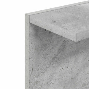 Ράφι Τοίχου Γκρι Σκυροδέματος 22 x 15 x 100 εκ - Pakobazaar