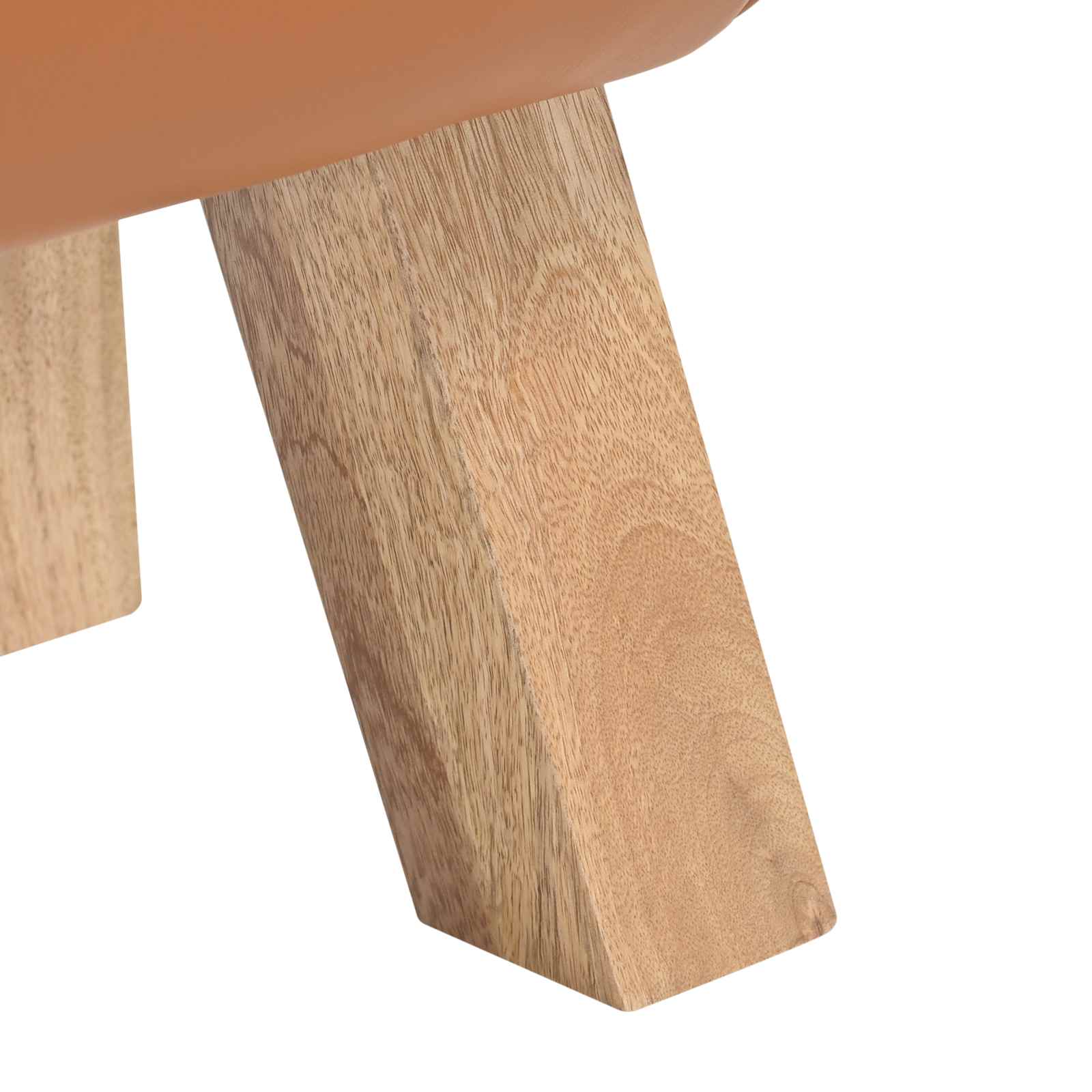 παγκάκι 110 x 30 x 45 εκ. Αληθινό Δέρμα Καφέ