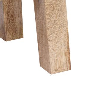 παγκάκι 110 x 30 x 45 εκ. Αληθινό Δέρμα Καφέ