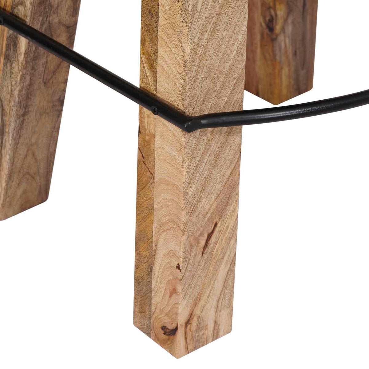 Μπαρ σκαμπό 2 τμχ. Καφέ και Λευκό 44 x 33 x 74 cm Αληθινό Δέρμα