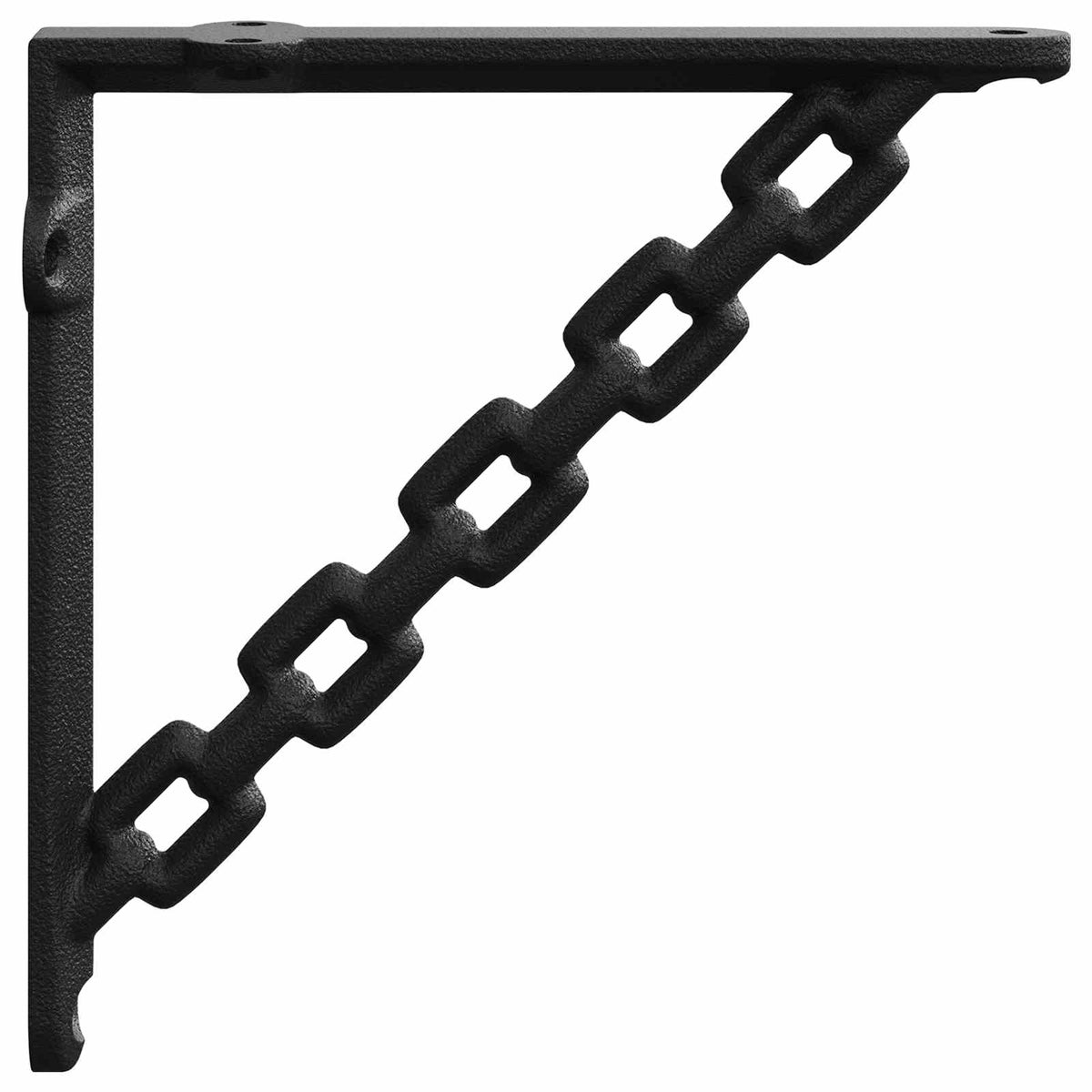 Ράφια στήριξης τοίχου 12 τμχ. Μαύρο 14.5 x 14.5 x 3 cm Ατσάλι