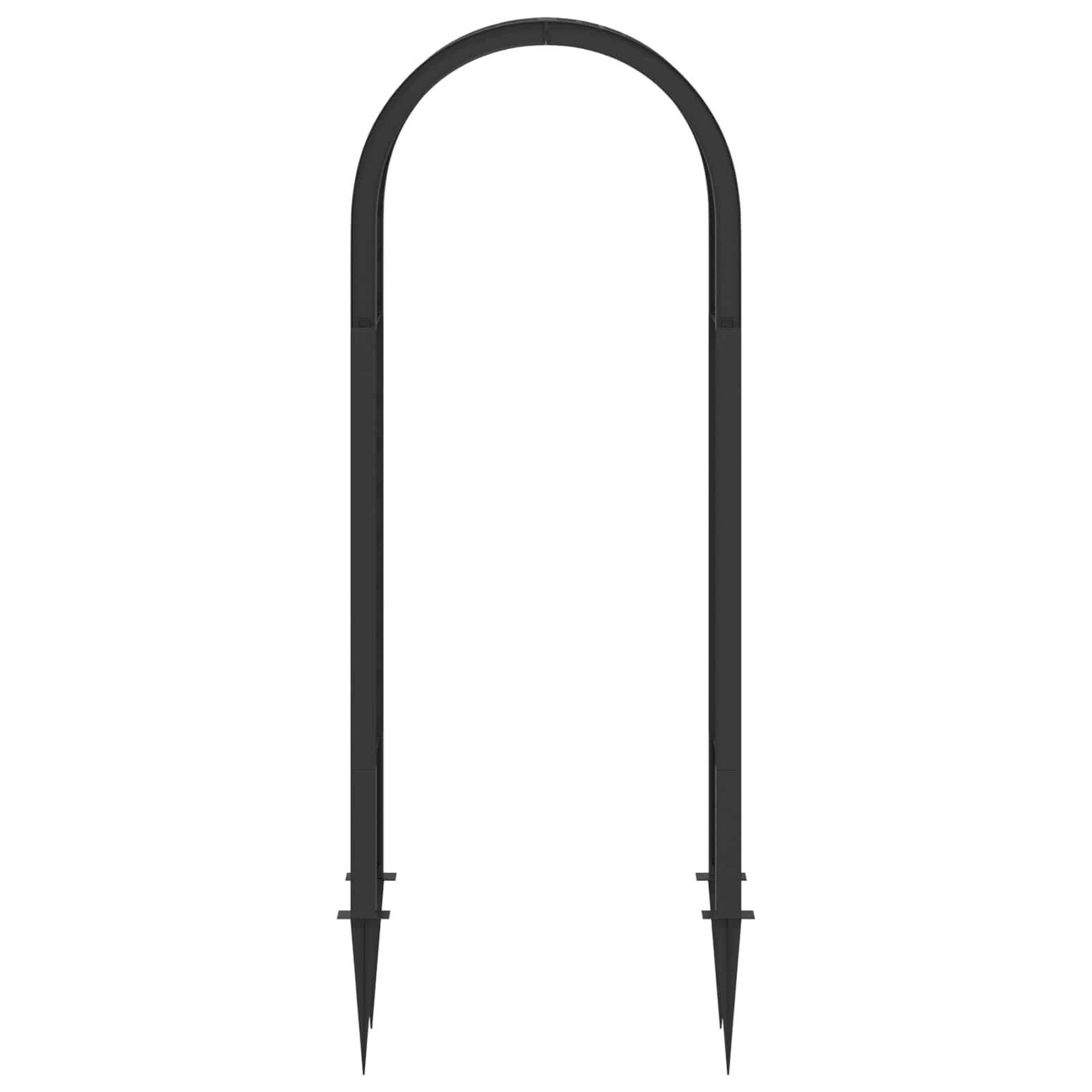 Αψίδα Ρόδων με Ακίδες Ανθρακί 97 x 43 x 218 εκ. PP - Pakobazaar