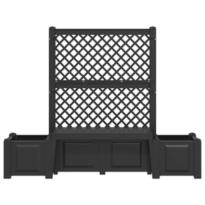 Κήπος Πάγκος Κοπεγχάγη Ανθρακί 173 x 49 x 135,5 εκ. PP - Pakobazaar