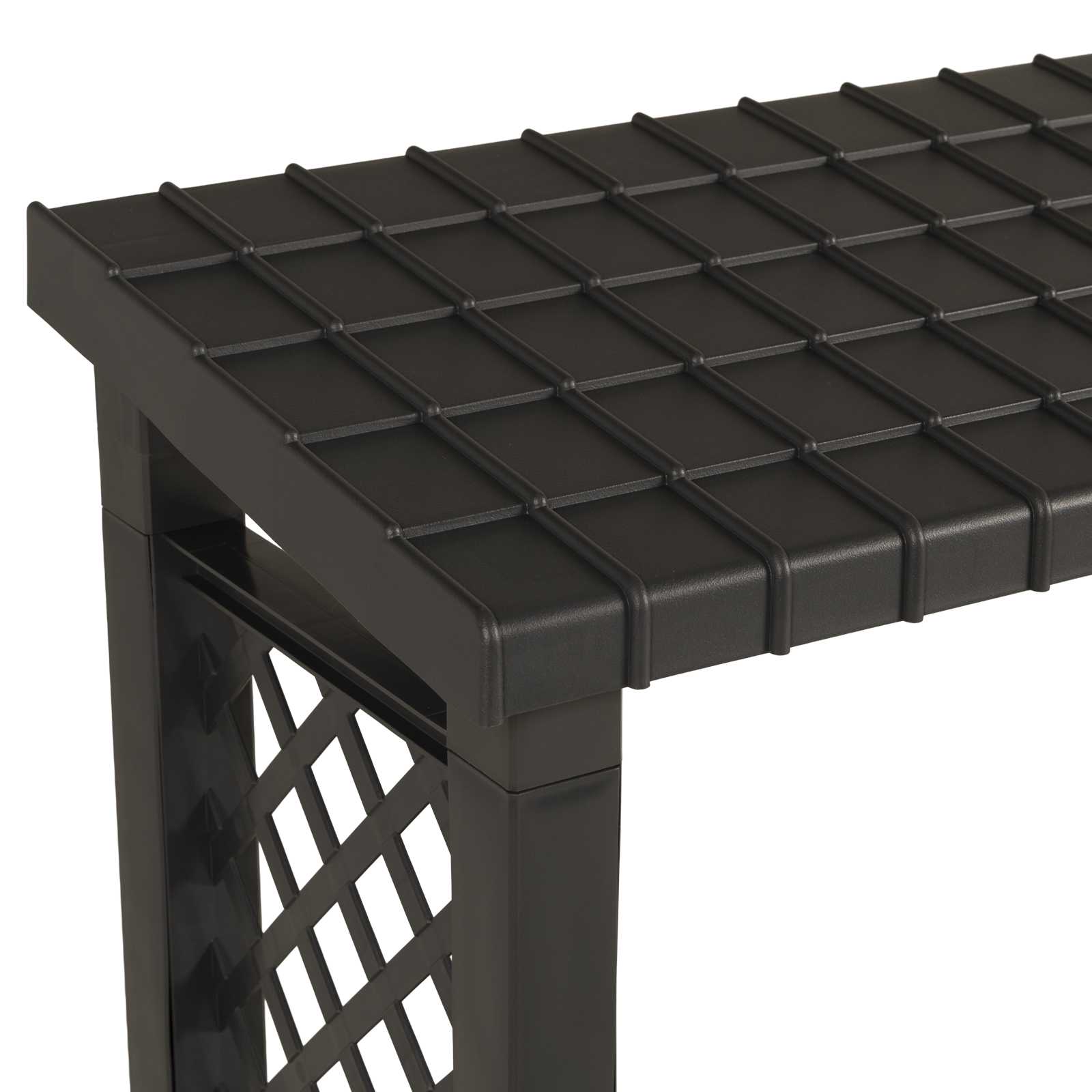 Ράφι ξύλων Ανθρακί 114 x 46 x 101 εκ. PP - Pakobazaar