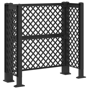 Πέργκολα κάδου Ανθρακί 123 x 47 x 114 εκ PP - Pakobazaar