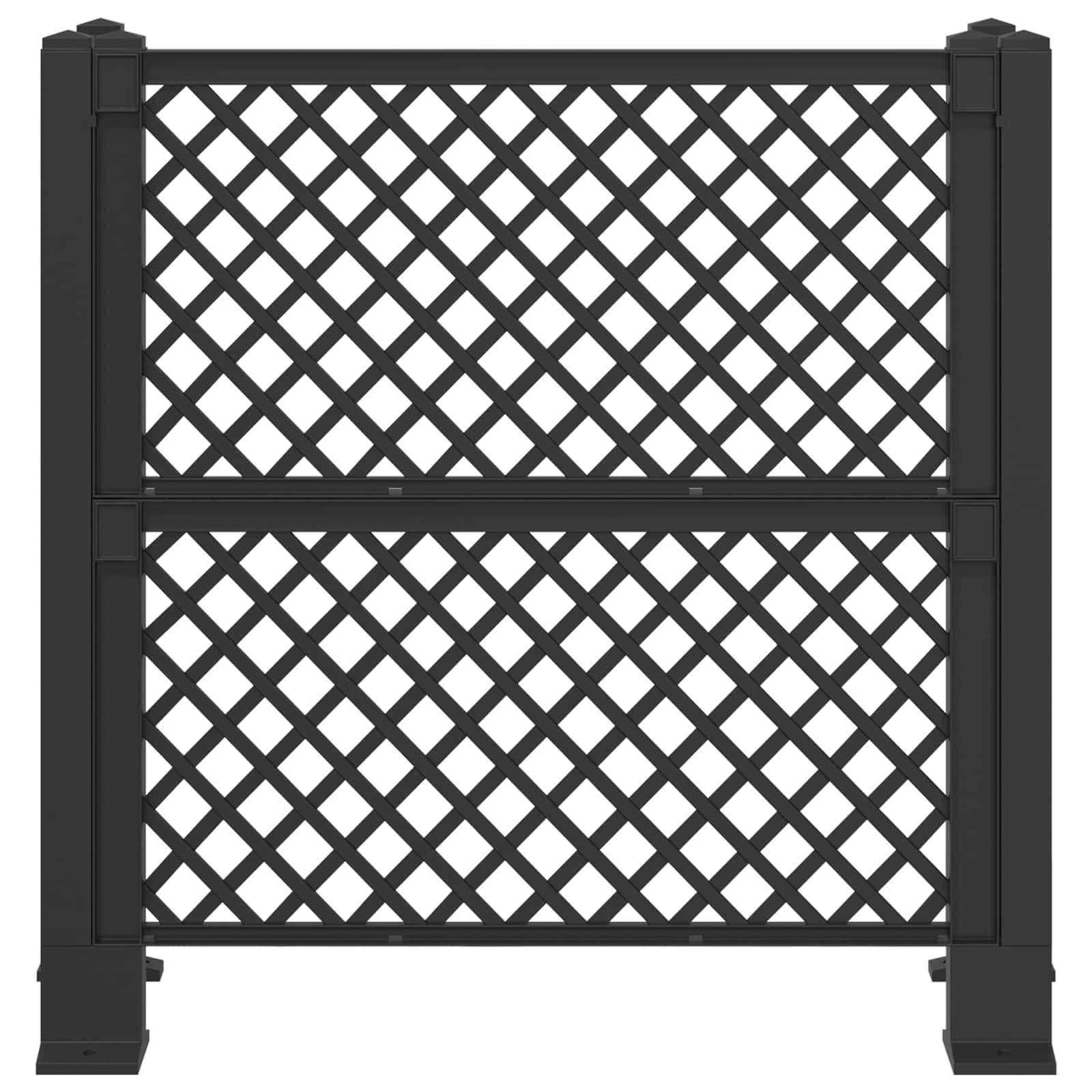 Πέργκολα κάδου Ανθρακί 123 x 47 x 114 εκ PP - Pakobazaar