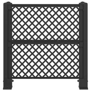 Πέργκολα κάδου Ανθρακί 123 x 47 x 114 εκ PP - Pakobazaar