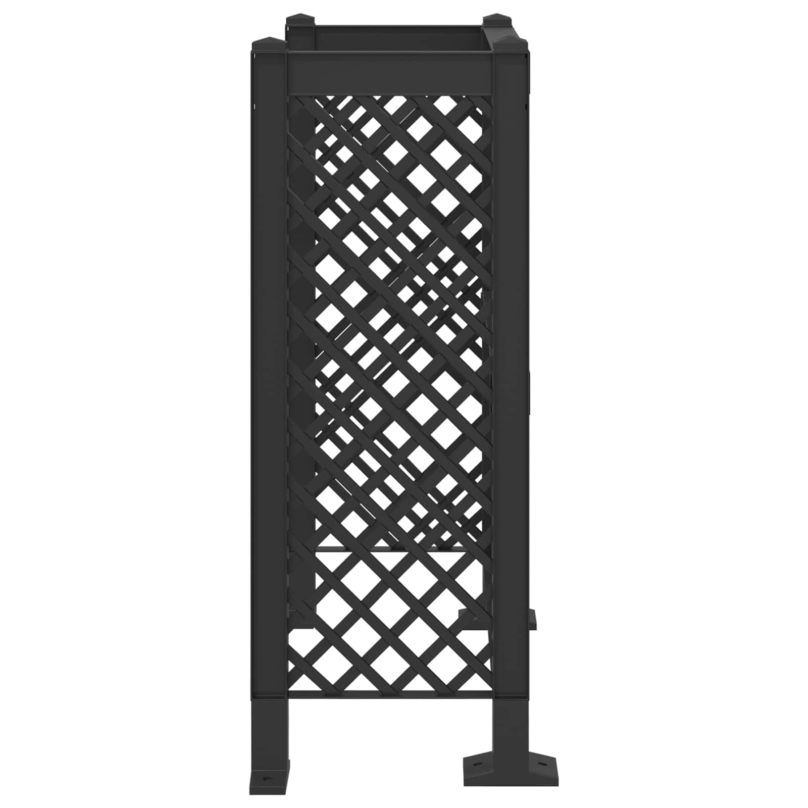 Πέργκολα κάδου Ανθρακί 123 x 47 x 114 εκ PP - Pakobazaar