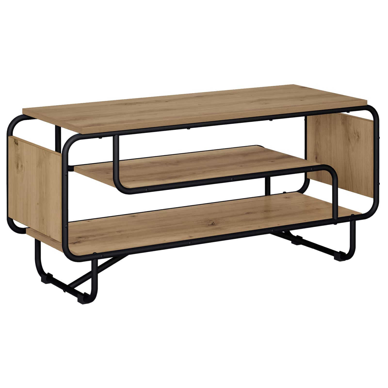 Βάση TV 98 x 36 x 45 εκ. Artisan Δρυς Επεξεργασμένο Ξύλο - Pakobazaar