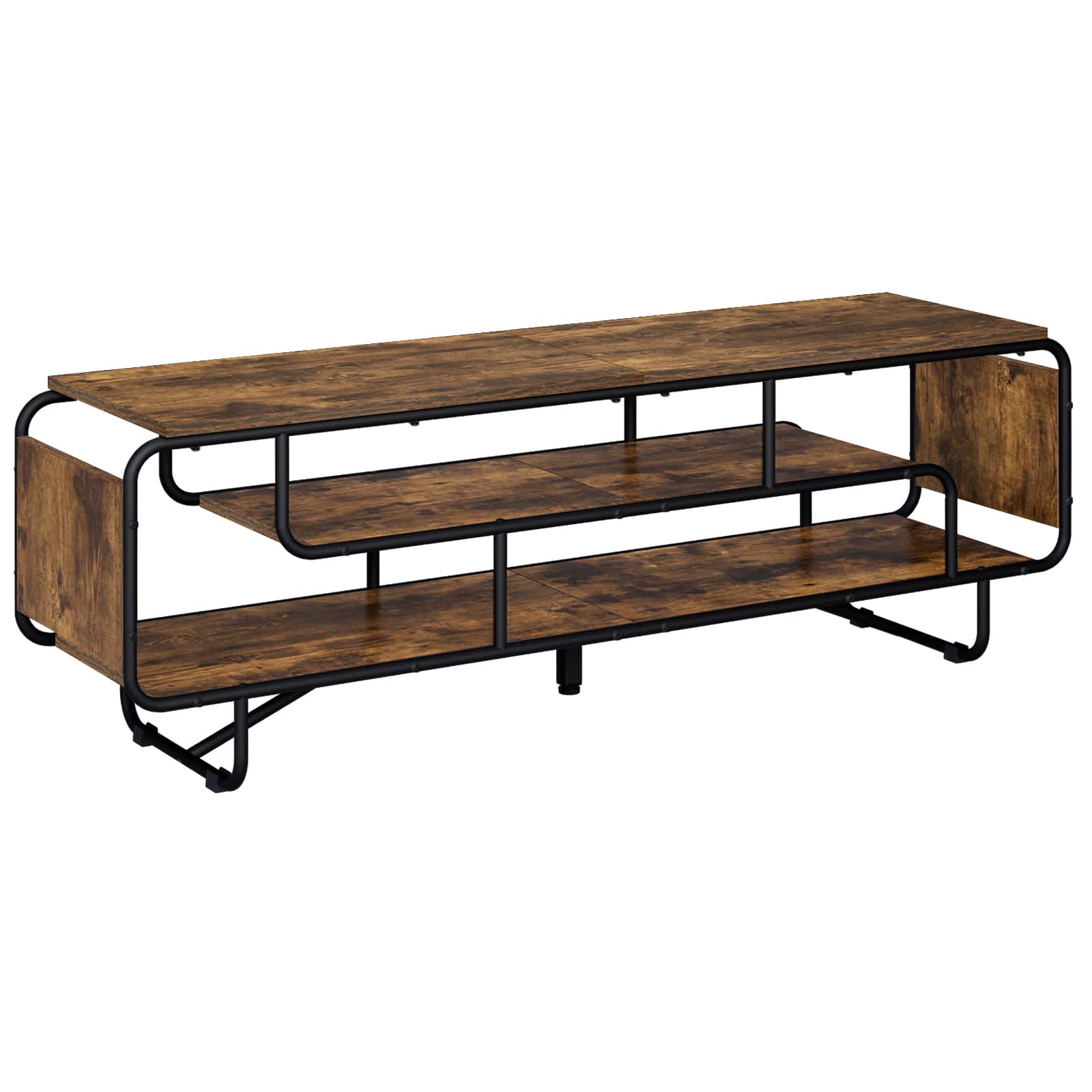 Βάση TV 140 x 36 x 45 εκ. Καπνισμένο Ξύλο Δρυός - Pakobazaar